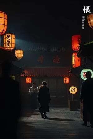 深海邮差中潜水员背着邮包沉入幽蓝海沟